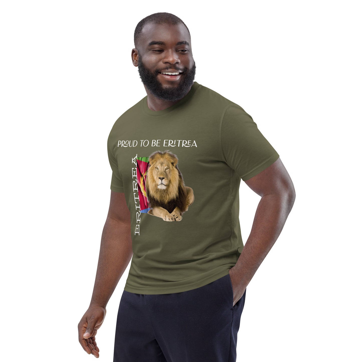 Unisex !Eritrea Lion T-Shirt!