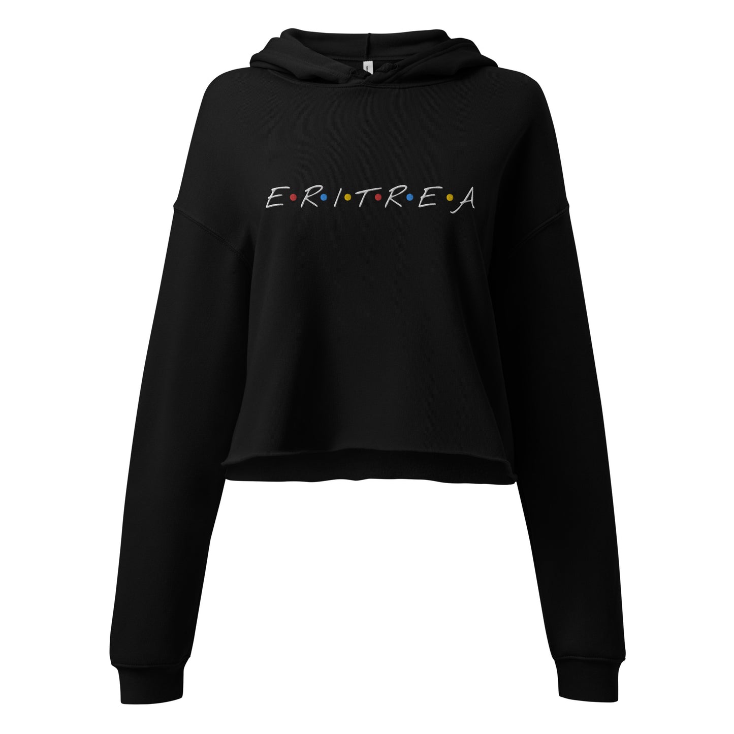 ERI- Embroidery Crop Hoodie!