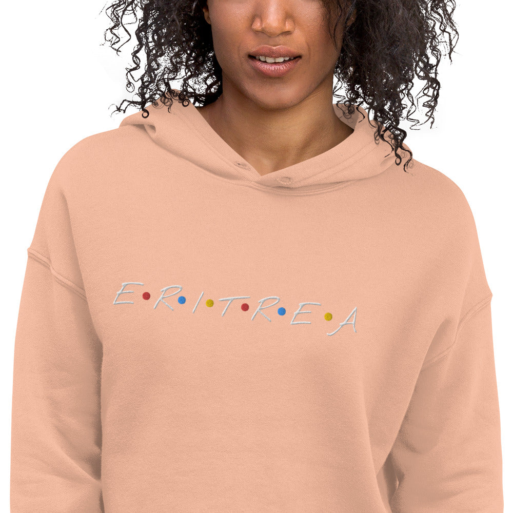 ERI- Embroidery Crop Hoodie!