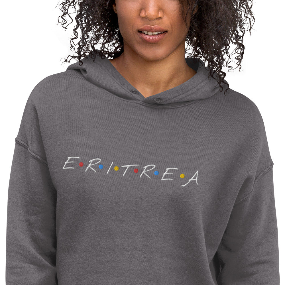 ERI- Embroidery Crop Hoodie!